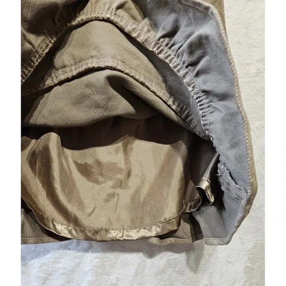 The Children's Place 24M Corduroy Dress & Bloomers Set Brown Ruffle Hem Floral - Picture 5 of 12